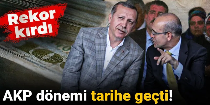 AKP dönemi tarihe geçti! Rekor kırdı
