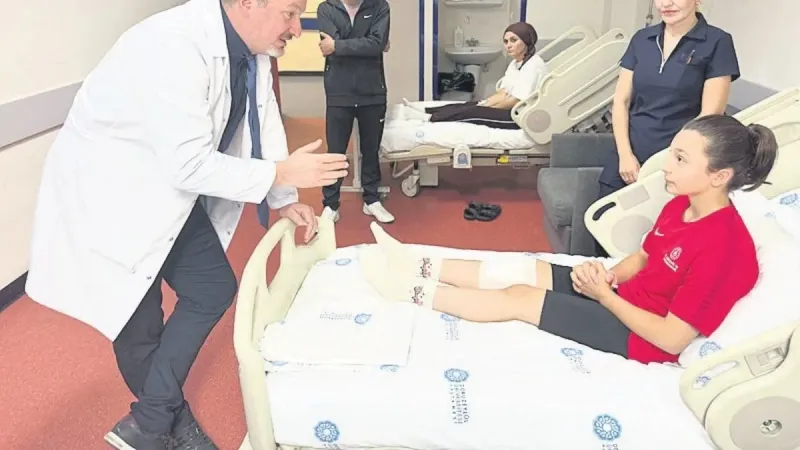 Annesinden kızına çapraz bağ