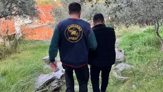 Aydın'da firari şüpheli metruk bir binada saklanırken yakalandı