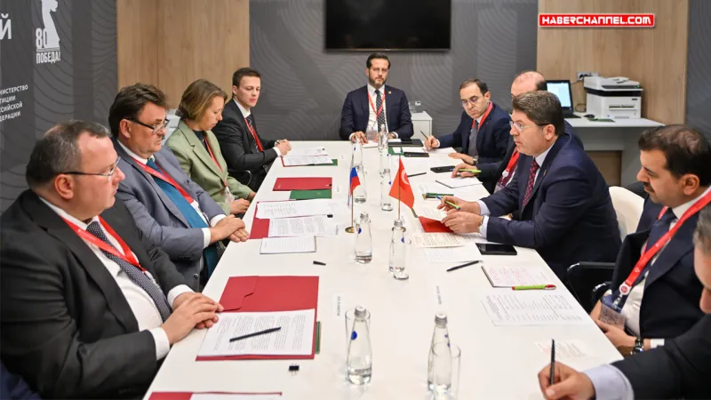 Bakan Yılmaz Tunç, Rusya Adalet Bakanı Konstantin Konstantin Chuychenko ile görüştü
