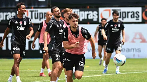 Beşiktaş'ta Rizespor maçı mesaisi sürüyor