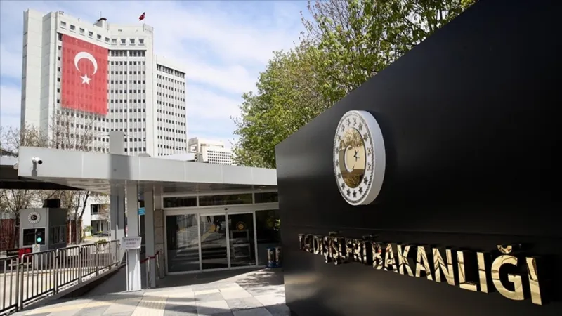 Dışişlerinden Pakistan'a taziye mesajı