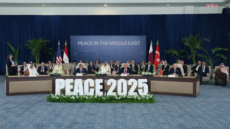 Gazze Zirvesi'nden Barış Çağrısı! Aşırılığa Karşı Ortak Bildiri