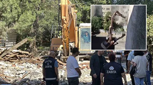Maltepe'de faciadan dönüldü: 11 katlı bina yıkım sırasında çöktü