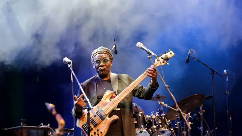 8. Antalya Akra Caz Festivali'nde Richard Bona sahne aldı