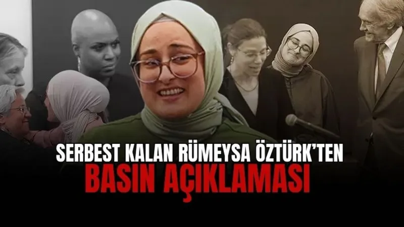 ABD'de Serbest Kalan Rümeysa Öztürk: “Eğitimime ve hayatıma geri döndüğüm için çok mutluyum”