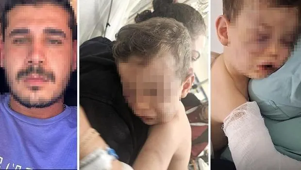 Aren bebeği hastanelik eden caniler gözaltına alındı