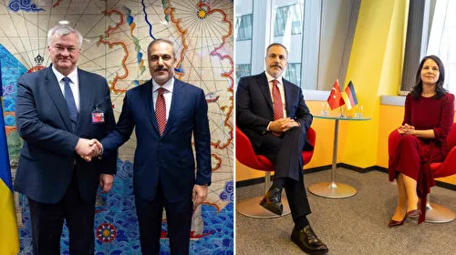 Bakan Fidan'dan Brüksel'de mevkidaşlarıyla peş peşe görüşmeler