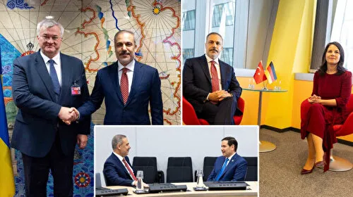 Bakan Fidan'dan Brüksel'de mevkidaşlarıyla peş peşe görüşmeler