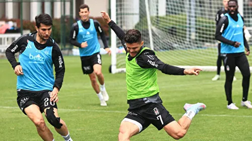 Beşiktaş'ta Alanyaspor maçı mesaisi devam etti