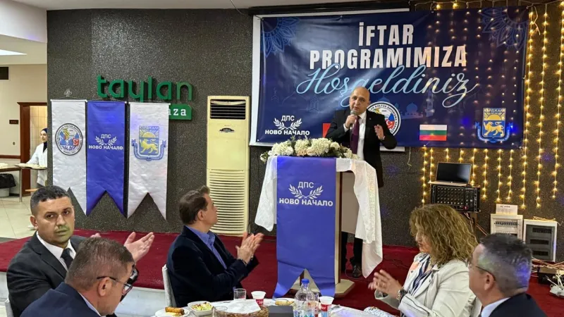 Bulgaristan'daki Türk diplomatlar iftarda buluştu