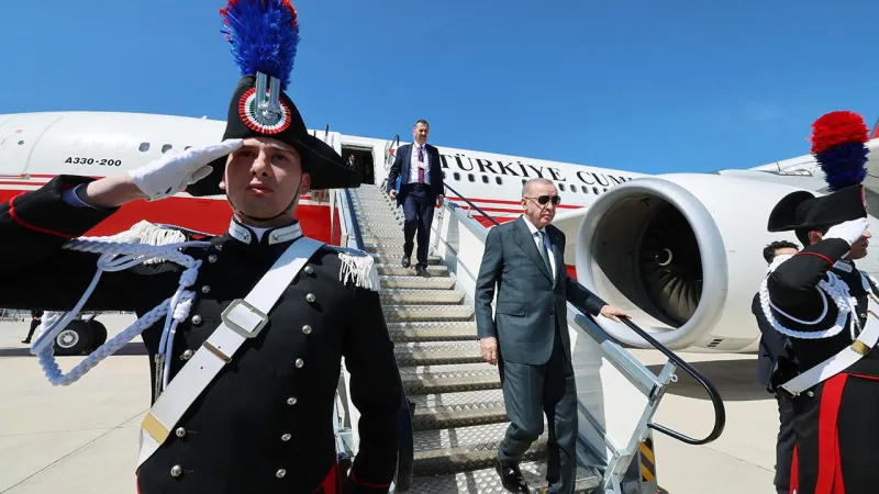 Cumhurbaşkanı Erdoğan ile Meloni görüşmesi başladı