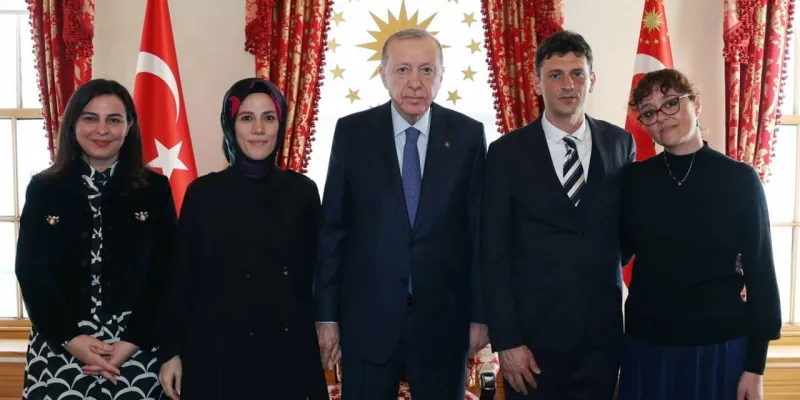Erdoğan İstanbul'da katledilen Minguzzi'nin ailesiyle görüştü