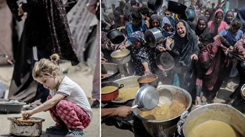 Gazze'de 65 binden fazla çocuk açlık nedeniyle ölüm riski altında: 40 gündür ekmeğe erişim yok