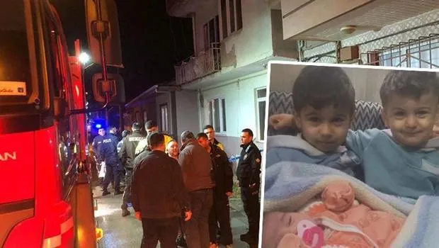 İki kardeş yangında hayatını kaybetti: Annenin ifadesine ulaşıldı