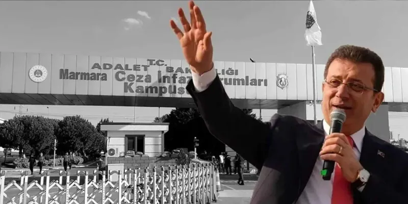 İmamoğlu cezaevindeki odasını paylaştı