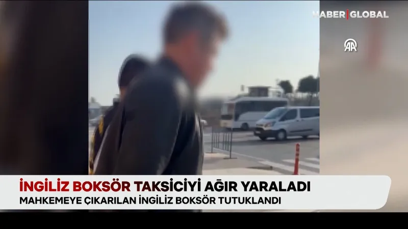İngiliz boksör taksiciyi ağır yaraladı