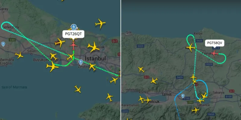 İstanbul'da şiddetli rüzgar hava trafiğini aksattı