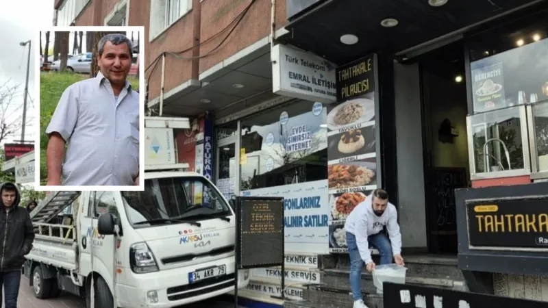 Kamyonetten düşen adam hayatını kaybetti
