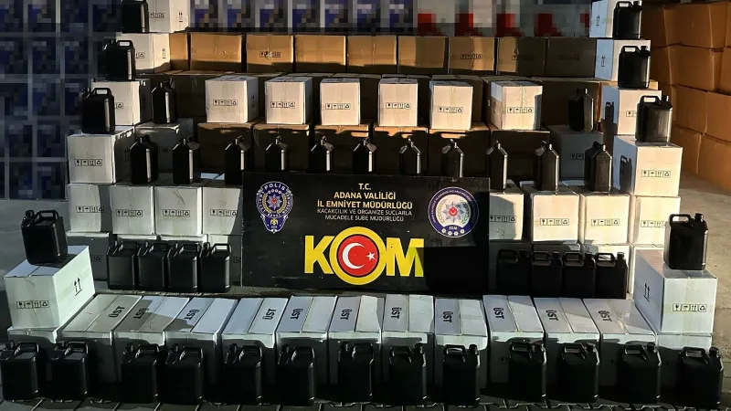 Karnavalda satılacak tonlarca sahte içki ele geçirildi