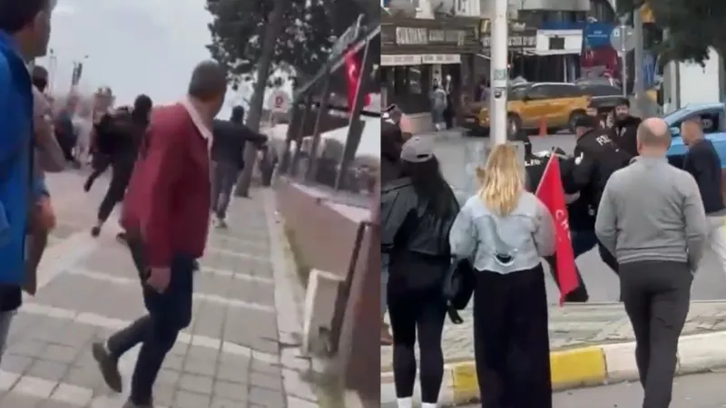 Maltepe'de kafeye sandalye ile saldıran 4 şüpheli yakalandı