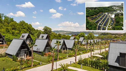 Sapanca'nın ünlü bungalov tesisi mühürlendi