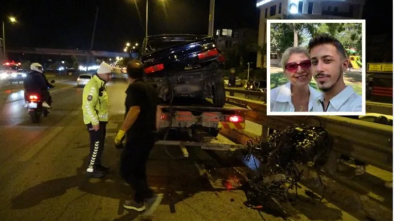 Takla atan araçtan fırlayan genç sürücü hayatını kaybetti