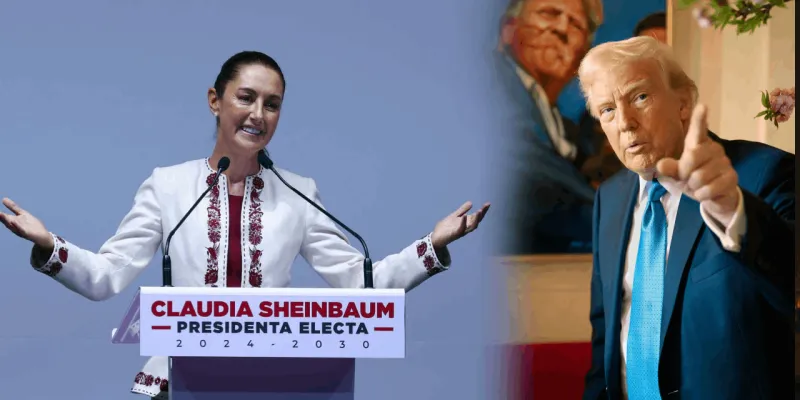 Trump'tan Meksika devlet başkanına: Hoş bir kadın ama
