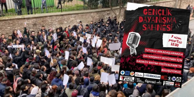 Üniversiteliler tutuklanan arkadaşları için Kadıköy Festivalpark'ta buluşacak