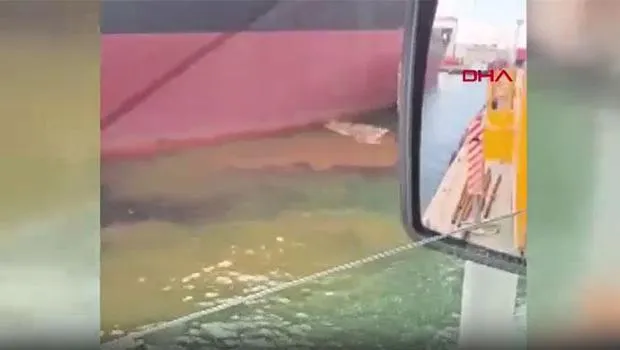 Yalova'da balast suyunu denize döktüğü tespit edilen gemiye 26 milyon lira ceza