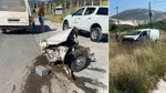 Otomobiller kafa kafaya çarpıştı, Mucize kurtuluş