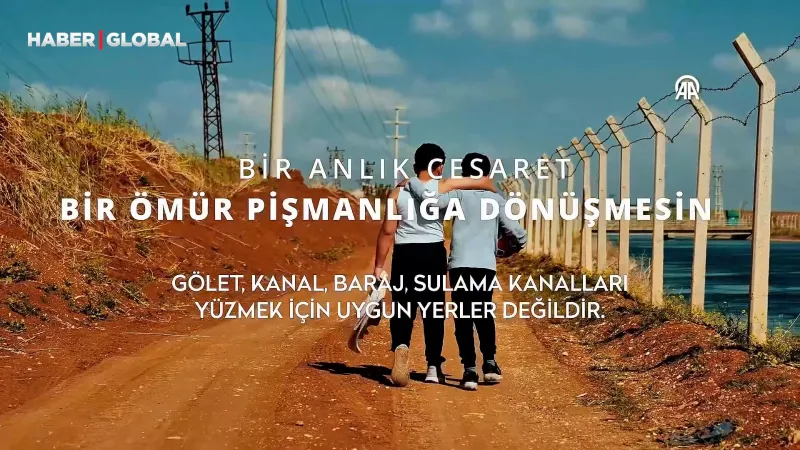 Şanlıurfa İl Emniyet Müdürlüğü suda boğulmalara karşı kısa film hazırladı